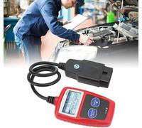 Strumento Analisi Diagnostica Auto Scanner OBD2 Lettore LCD Codici Motore Rosso