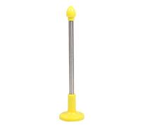 Strumento angolare da golf con mirino magnetico, lunghezza regolabile, asta di allineamento dell'altalena, per esercizi con ferri e cunei, giallo
