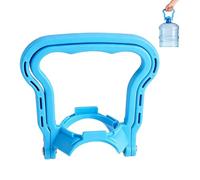 Strumento antiscivolo per sollevare bottiglie d'acqua con manico largo ergonomico, per un facile sollevamento e trasporto di brocche pesanti a casa, ufficio, negozio e magazzino (blu, 1 pezzo)