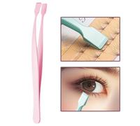Strumento Applicatore Per Ciglia - Ciglia Inferiore | Tweezers Applicatore A Cluster Per Ciglia | Strumento Di Trucco Professionale Non Slip Preciso Per Il Salone Di Viaggio Che Separa Le Ragaz