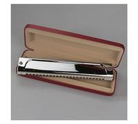 Strumento Armonico Professionale Per Armonica Polifonica Standard Portatile A 24 Fori Armonica Strumento Musicale (Color : B key)