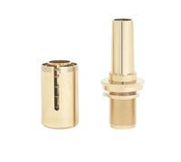 Strumento assistente di correzione professionale Corno francese Valvole di riduzione della pressione Correttore della bocca del corno Allenamento del respiro corretto/948 (Color : Gold)