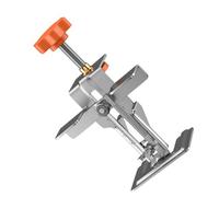 Strumento assistente di montaggio per porta dell'armadio con ampia portata delle ganasce da 38 mm e sistemi di marcatura antiscivolo in scala trasparente regolabile per il posizionamento delle porte