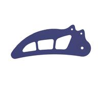 Strumento assistente ombretto: modello per trucco rapido in silicone | Guida per gli occhi dello stilista professionista | Stencil per palpebre riutilizzabile per donne e ragazze, principianti, precis