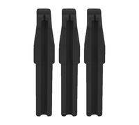 Strumento assistente temperamatite per trucco 3, Black | Strumento ausiliario per affilare la matita per sopracciglia con 4 scanalature Strumento assistente