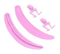 Strumento ausiliario per il sollevamento delle ciglia, per l'isolamento delle ciglia in silicone, per l'estensione delle ciglia, per principianti con silicone riutilizzabile, per