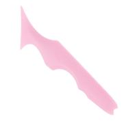 Strumento Ausiliario per Trucco in Silicone Rosa, Multiangolo Ergonomico | Principianti, Appoggio Stabile per Dita, Aderenza alla Pelle, Stesura Uniforme e Creazione Tridimensionale