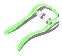 Strumento Automatico Di Massaggio A Sfera A Rulli, ANGGREK 360° Aggiornamento Manuale Doppio Rullo Palla Massaggiatore Collo Stick Pressione Massaggiatore Del Collo Con Sfere (Verde)