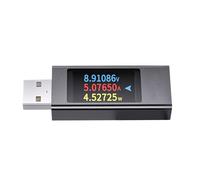 Strumento Avanzato Valutazione Della Carica Del Misuratore Potenza Del Tester USB Con Tensioni in Reale E Visualizzazione Della Corrente Per Le Tensioni Utente