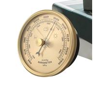 Strumento barometrico meteorologico all'aperto - misuratore di pressione atmosferica automatica, gadget pratico per pescatori, cacciatori e sportivi nautici | Lo strumento sostenibile per le condizion