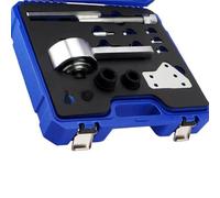 Strumento Bloccaggio Motore Compatibile con Ford per Focus per Transit per B-Max per C-Max 1.0T 2.0 Set di Strumenti per La Rimozione della Puleggia Dell'albero Motore del Motore