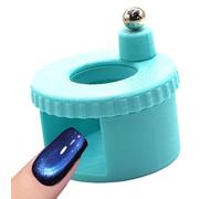 Strumento Calamita per Unghie,Piastra Rotante per con Microsfere di Vetro - Magnete per Unghie,per Donne Ragazze Principianti Home Salone Studio Creazione Pratica