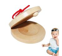 Strumento Castanet In Legno - Giochi Musicali Per Bambini | Set Di Percussioni A Mano | Giocattolo Ritmo Spagnolo Per Bambini, Castanet Divertente Per Lezione Di Musica, Produttore Di Rumore Per La Sc