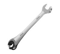 Strumento Chiave A Cricchetto - Driver Combinato Ruotabile, Materiale In Acciaio Cromato, Meccanismo A Cricchetto Rapido A Doppia Apertura Che Supporta Le Attività Di Collegamento Del Tubo Flessibile