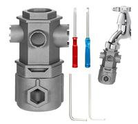 Strumento chiave per rubinetto da cucina - strumenti per la rimozione dei rubinetti, una chiave a bacino | Strumenti di riparazione del per spazi stretti, strumento di smontaggio del