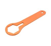 Strumento chiave per tappo forcella a doppia camera WP da 50 mm compatibile con EXC 250 300 SX SXF XC XCF EXC XCW EXCF 125 250 300 350 400 450 500 2007 2022(Orange)