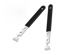 Strumento chiave regolabile per rimozione rivestimenti e pavimenti, confezione da 2 estrattori per finitrici con funzione chiave esagonale, pala per stampaggio in acciaio di alta qualità per giardino