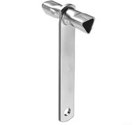 Strumento chiave triangolare per la bitta e per la costruzione a 3 lati delle serrature M10 della posta della barriera per l'impegno della serratura di 19 millimetri