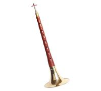 Strumento cinese Suona, Suona for principianti Suona Horn fatto a mano in mogano Suona Horn Set for adulti Suona professionale con accessori Strumento Suona(G Major)