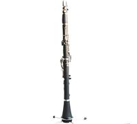 Strumento Clarinetto Clarinetto In Bachelite Per Principianti Imitazione Legno, Tubo Nero In Sib Tasti Nichelati Opachi A 17 Tasti