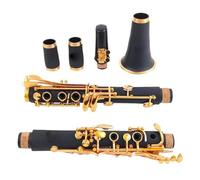 Strumento Clarinetto Per Principianti Clarinetto In Sib Laccato Oro 17 Tasti Clarinetto In Sib Clarinetto Nero