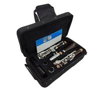 Strumento Clarinetto Professionale Clarinetti In Sib In Legno Di Ebano E12F Clarinetti Per Principianti Chiavi Placcate In Argento 17 Chiavi Accessori Inclusi