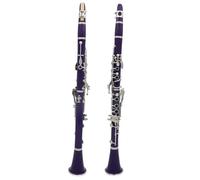 Strumento Clarinetto Professionale Clarinetto A 17 Tasti Clarinetto In Sib Clarinetto A 6 Anelli Clarinetto Portatile In Bachelite Con Parti Strumenti A Fiato