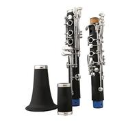 Strumento Clarinetto Professionale Clarinetto B Piatto Nero Tubo Bachelite Adulto Principiante Entry Level Esame Professionale 17 18 Tasti(17 keys)