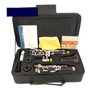 Strumento Clarinetto Professionale Clarinetto C Chiavi Clarinetto In Legno Di Sequoia Strumenti Per Clarinetto Placcati In Oro(MC68(ebony))