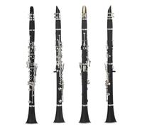 Strumento Clarinetto Professionale Clarinetto Clarinetto In Sib 17 Tasti 6 Anelli Clarinetto Professionale Strumenti Musicali A Fiato Con Borsa Per Accessori