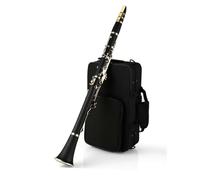 Strumento Clarinetto Professionale Clarinetto Corpo In Bachelite Dura Tubo Nero Strumento A Fiato Accordatura C Semiautomatica A Livello Di Prestazioni