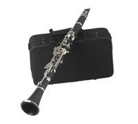 Strumento Clarinetto Professionale Clarinetto in Bachelite Nera in Chiave B Bemolle Tono Chiaro E Pronuncia Accurata dello Strumento A Fiato