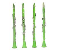 Strumento Clarinetto Professionale Clarinetto In Sib 17 Tasti Strumento A Fiato Clarinetto In Resina ABS Verde Con Ance A Scatola Accessori Per Strumenti Musicali