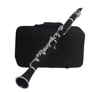 Strumento Clarinetto Professionale Clarinetto In Sib Nero 17 Tasti 6 Anelli Clarinetto Con Parti Di Ance Pratica Di Gioco Per Principianti