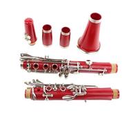 Strumento Clarinetto Professionale Clarinetto Per Principianti Standard Clarinetto Per Strumenti Di Livello Prestazionale Clarinetto Rosso Bellissimo Aspetto