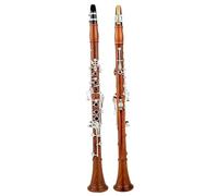 Strumento Clarinetto Professionale Clarinetto Professionale In Legno Rosso Sib Chiavi Argentate In Palissandro Clarinetto Sib In Legno Massello Principiante