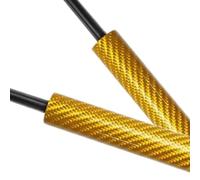 Strumento cofano regolabile 1Set Gas Per Changan CS55 Per Plus Per UNI-S 2021-presente Cappuccio Cofano Ascensore Supporto Ammortizzatore montanti per sollevatori Supporto ammorti(Yellow Carbon Fiber)