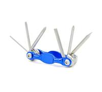 Strumento combinato di riparazione del ciclo,Strumento di ciclo multifunzione - Multistrumento di riparazione moto - Cacciaviti da taglio, chiavi esagonali da 4 mm/5 mm, d