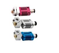 Strumento compatibile con 1 set compatibile con J-head Hotend Bowden Extrusion Head Kit Red/Blue/Argent Kit estrusore per CR-8/CR-10 Ender-3 1.75mm Ugello 0.4mm