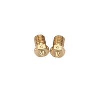 Strumento compatibile con 2 pezzi di ugelli per stampante 3D di qualità super, ugelli V6 per stampanti 3D, ugelli 3D hotend, ugelli E3D, compatibili con estrusore J-head 1,75 mm Fila(0.5mm)