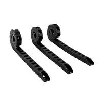 Strumento compatibile con Catene Semi-chiuse 250 * 250mm Cavo di traino in plastica Catena portacavi in nylon Portacavi per compatibile con Voron Compatibile con stampante 3D Trident