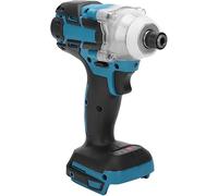 Strumento compatibile con Chiave a percussione senza spazzole a batteria da 21 V con elevata torsione da 520 N.M, utensile elettrico multiuso compatibile con Makita, edilizia e lavorazione del legno
