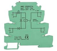 Strumento compatibile con Modulo di interfaccia di contatto elettromagnetico del relè PLC Scheda di commutazione del circuito del relè PLC ultra sottile MRC-25D51C24 Relè elettromeccanici PLC