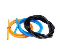 Strumento compatibile con Nero/Arancione/Blu 5 metri 6 mm Guarnizione piatta 2020 Profilo in alluminio Copertura slot Pannello Supporto per CR-10 CNC C-Beam Macchina fai da te