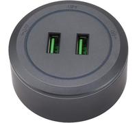 Strumento compatibile con presa elettrica rimovibile con binario scorrevole, presa USB 110-250 V, per credenza e armadio