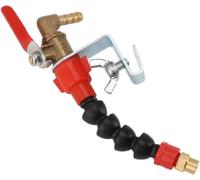 Strumento compatibile con Spruzzatore d'acqua per macchina da taglio, ugello universale per rimuovere la polvere, compatibile con il sistema di nebulizzazione della smerigliatrice.