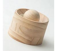 Strumento compatto in legno per ravioli, dimensioni 4,8 x 10 cm | Spessore uniforme, rotolamento senza sforzo, forma rotonda perfetta, cottura tradizionale, maneggevolezza