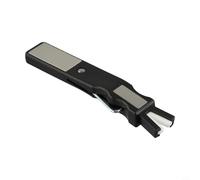 Strumento compatto per affilare pattini da ghiaccio con un gancio per una facile maneggevolezza, perfetto per mantenere le lame da pattinaggio