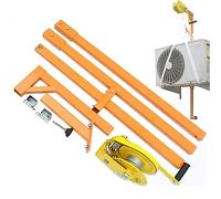 Strumento Compatto per Gru HVAC con manovella Manuale: Attrezzatura Portatile per l'installazione e la Manutenzione di condizionatori d'Aria per Un Sollevamento Facile, Un Posizionamento Eff