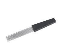 Strumento con pennello raschietto Orff per l'educazione musicale antica, design unico a pettine, materiale in acciaio inossidabile, effetti sonori antigraffio, ideale per la
